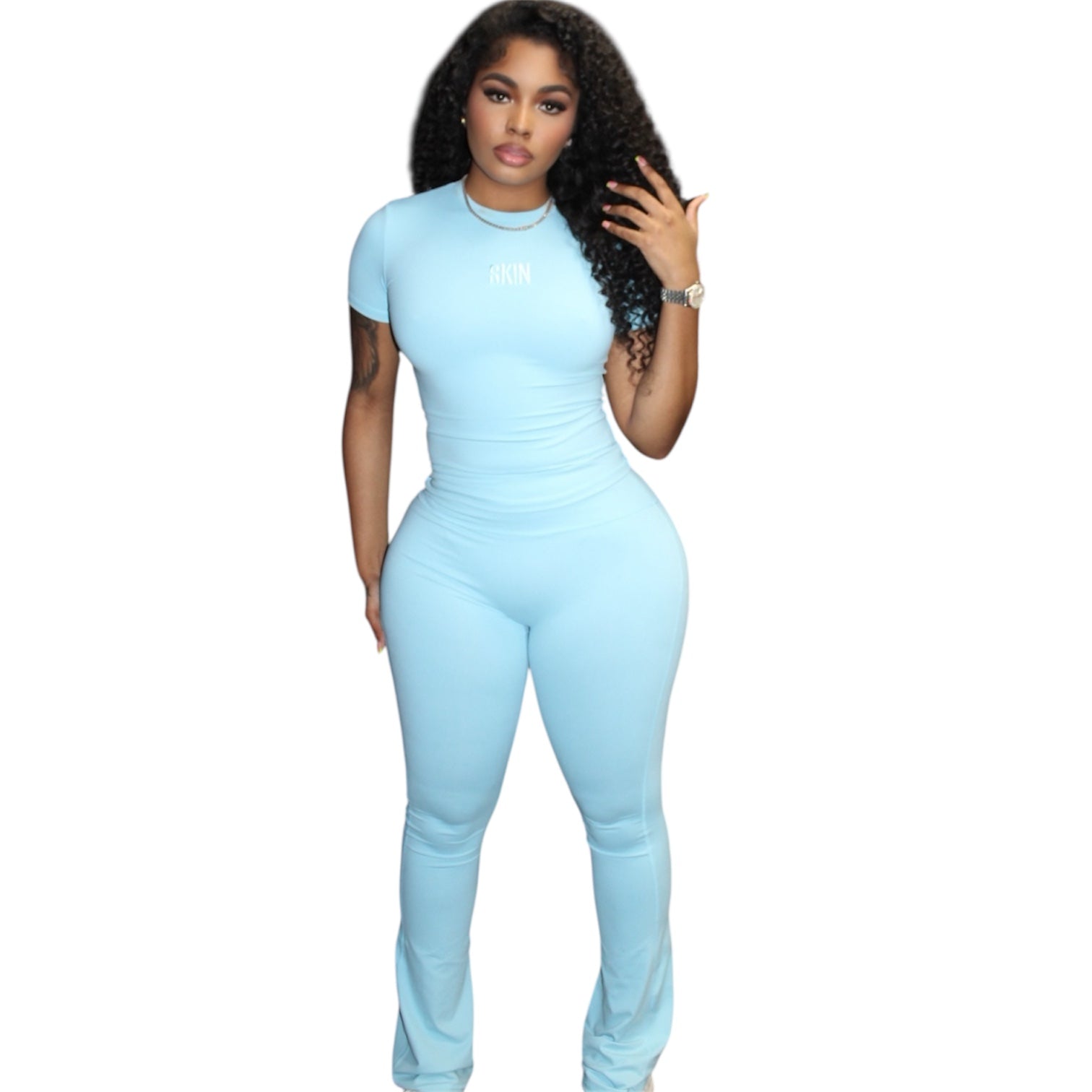 LIGHT BLUE SK!N SET