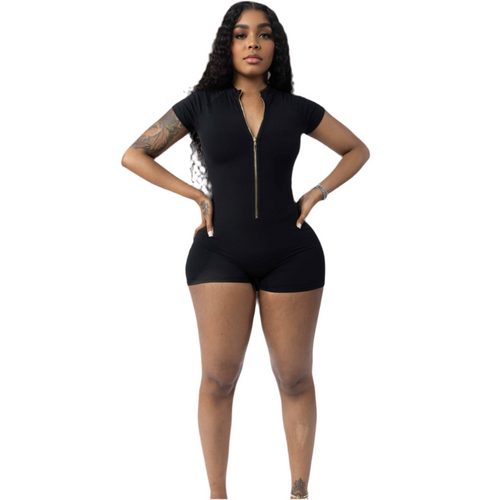BLACK SK!N ROMPER
