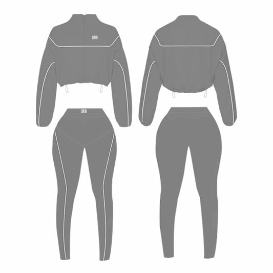 GREY SK!N WINDBREAKER SET (9/26)