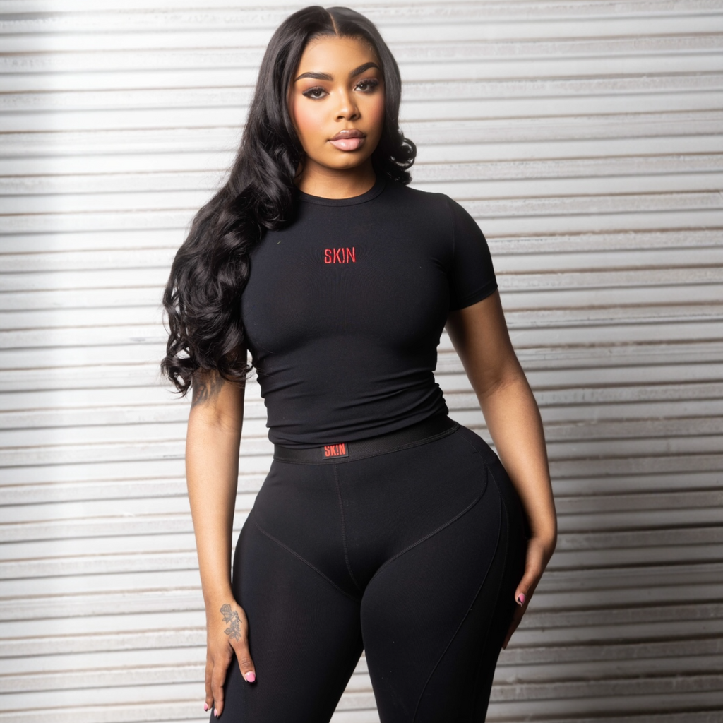 BLACK&RED SK!N SET