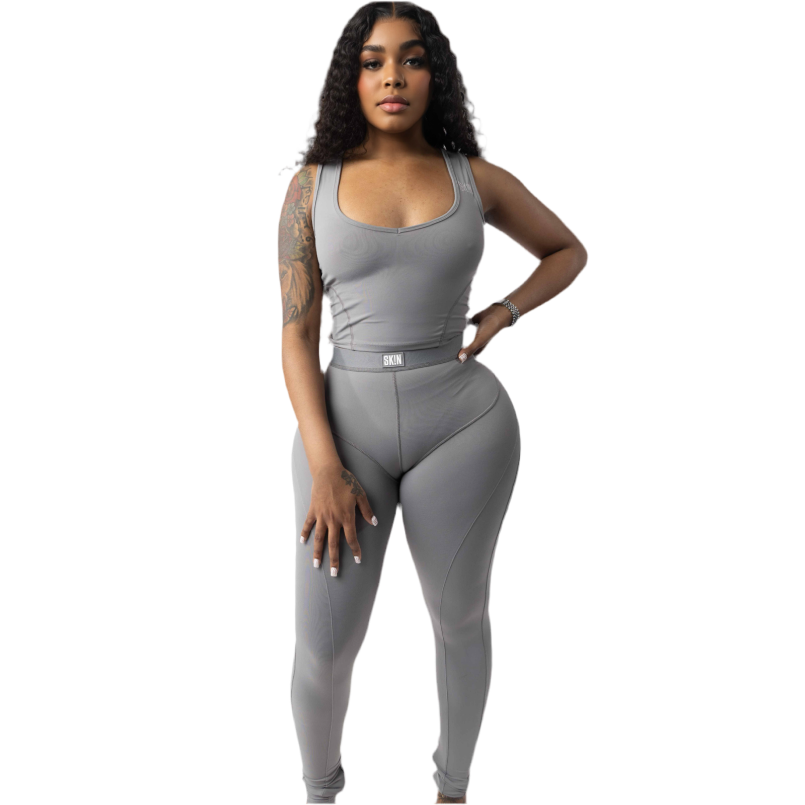 GREY SK!N SET