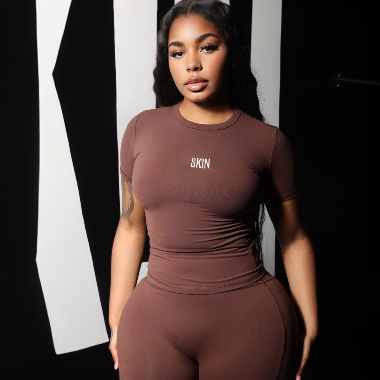 BROWN SK!N SET