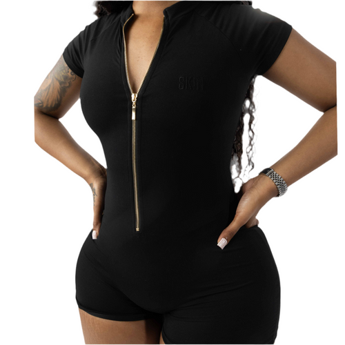 BLACK SK!N ROMPER