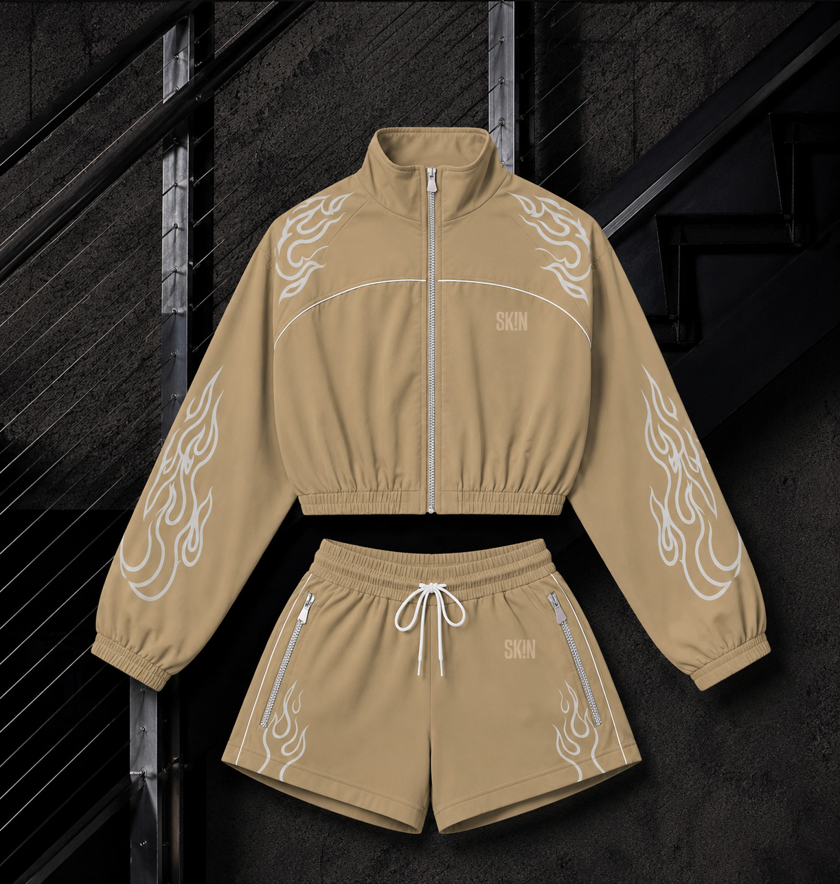 NUDE WINDBREAKER SK!N SET (PRE-ORDER) 7/23