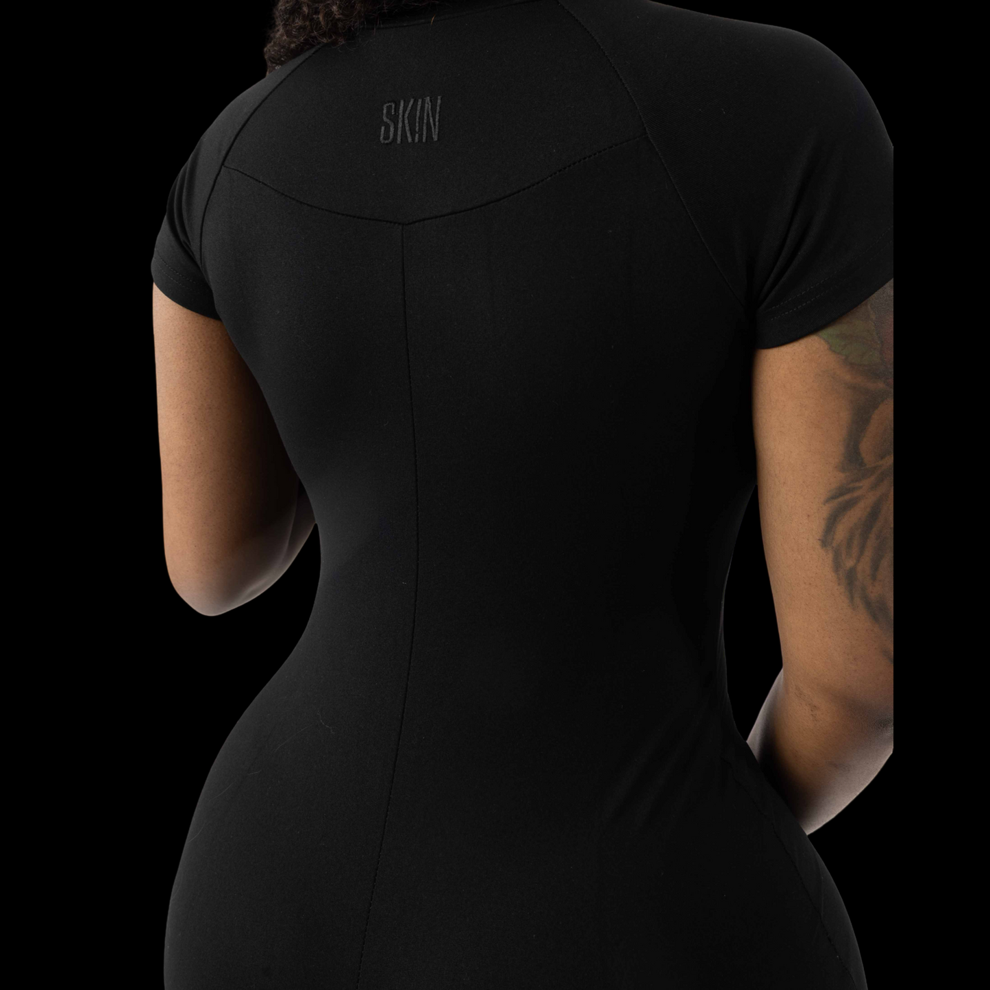 BLACK SK!N ROMPER