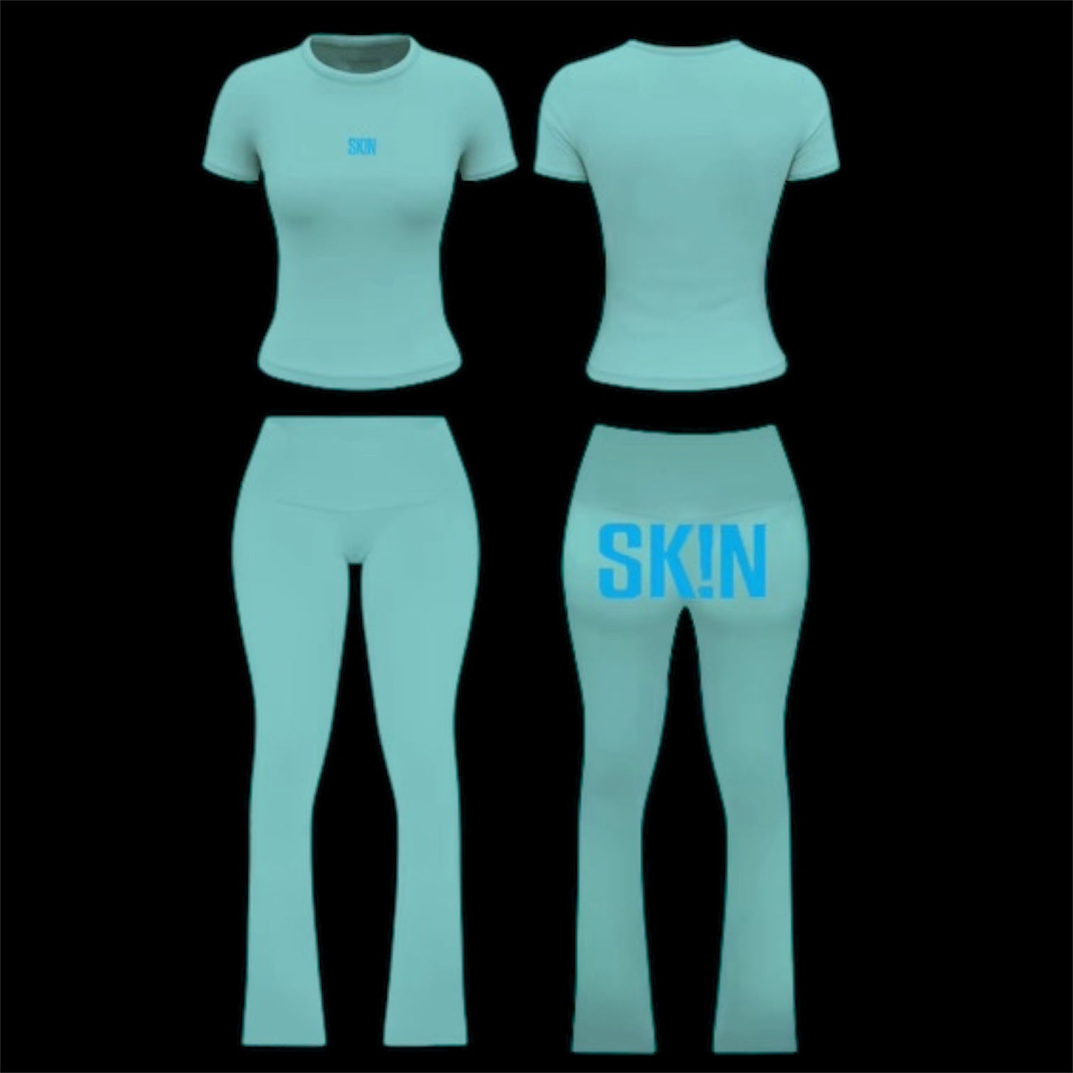 BLUE SK!N JACKET SET(PRE-ORDER 3/27)