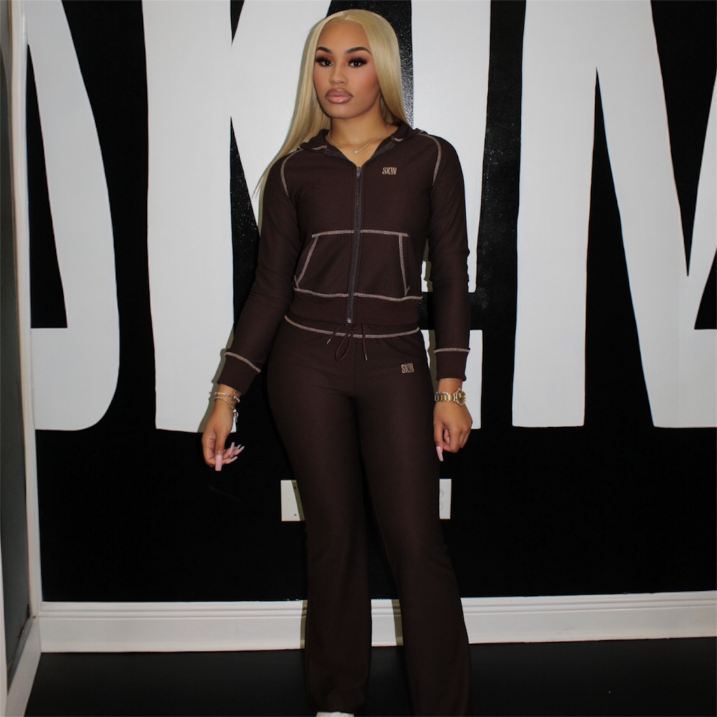 BROWN SK!N SET (SIZE UP)