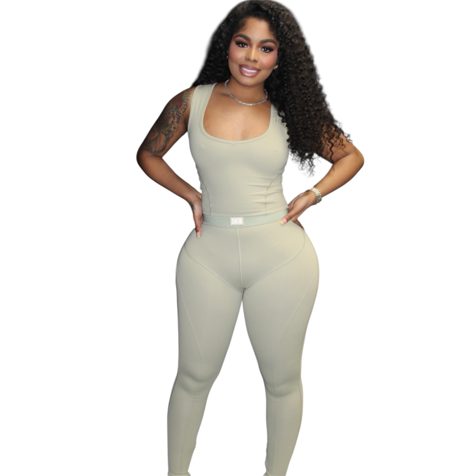OLIVE SK!N SET