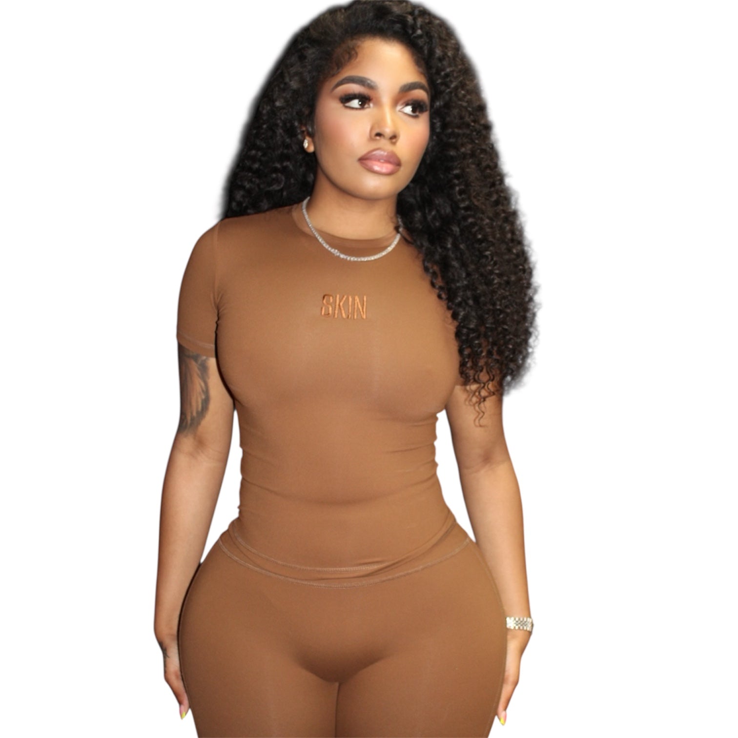 BROWN SK!N SET